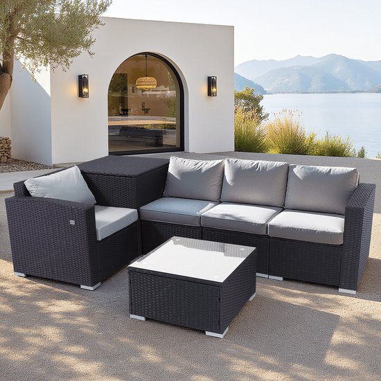 Productfoto van Belonid tuinmeubelset voor 4 personen