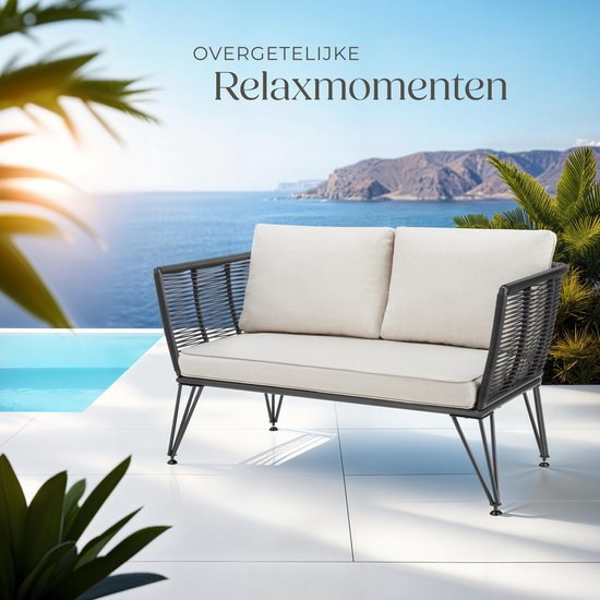 Productfoto van tectake compacte rotan loungebank